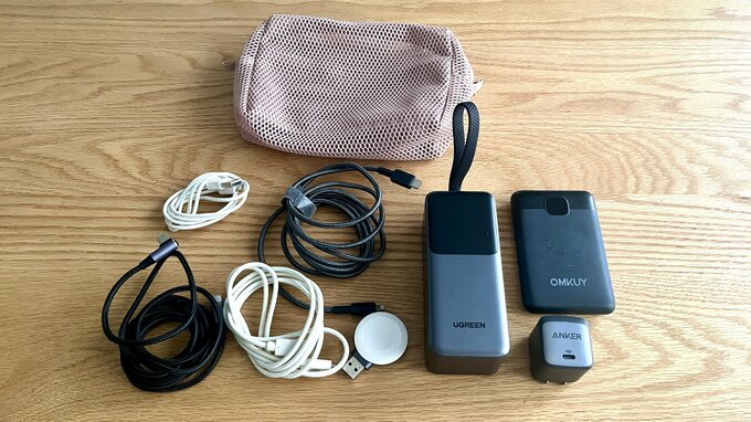 ガジェット類も容量気にせず使えます