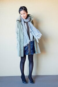 色落ちして味の出るコートを選ぶ