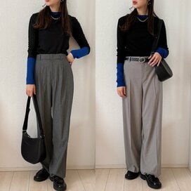 アラフォーが3990円「ユニクロのワイドパンツ」に大感動。きれいめからカジュアルまで大活躍のコーデ5つ