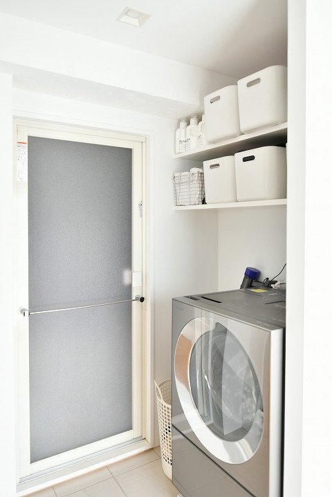 パナソニックの洗濯機「キューブル」のあるユーティリティ