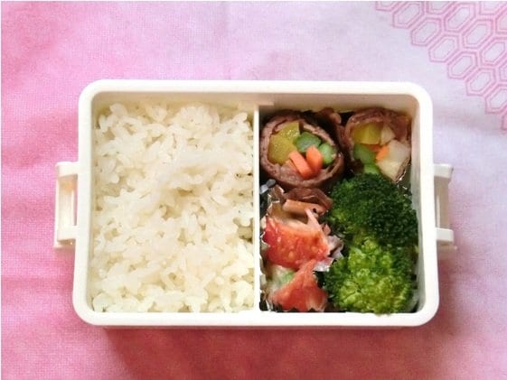 尼崎市保健所健康増進課が発案した“あまっこ食育レッスン”のお弁当