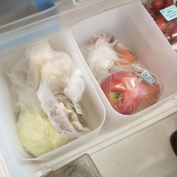 冷蔵庫の野菜室