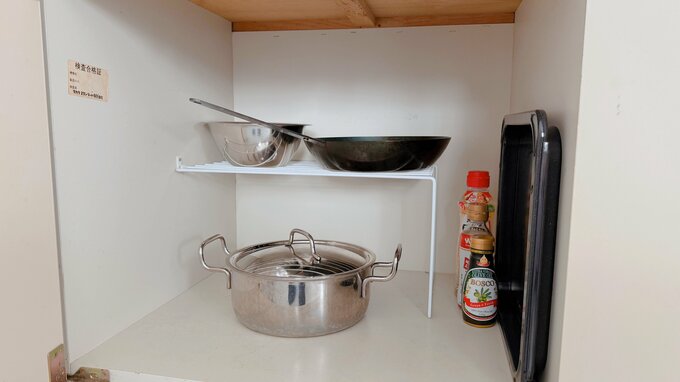 キッチン棚の中