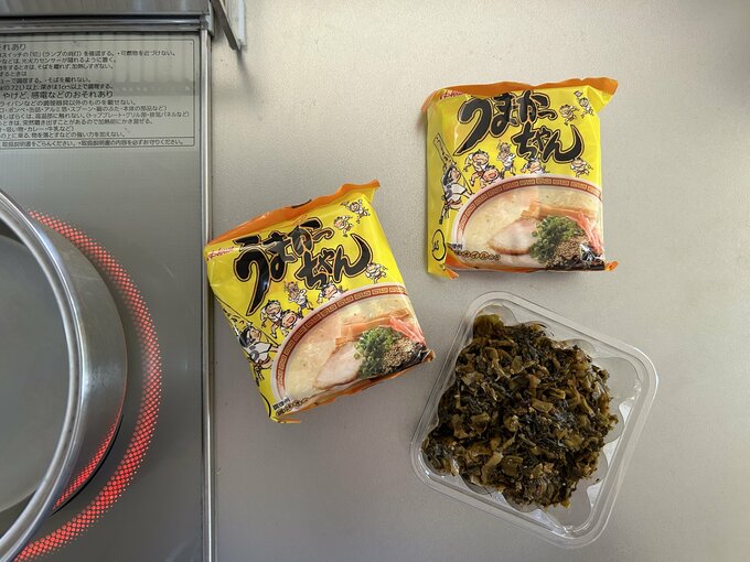 とんこつラーメンとの相性は抜群