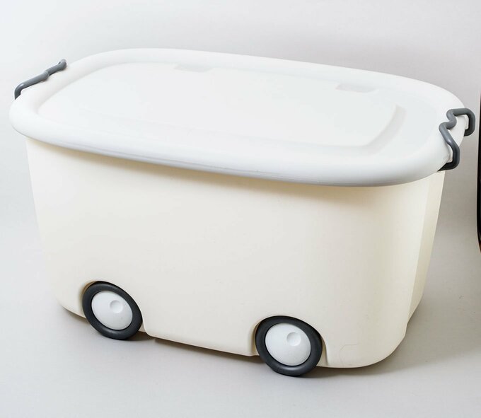 ニトリ　キャスター付きトイボックス