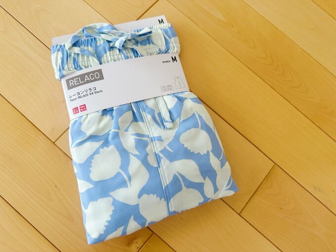 ・レーヨンリラコ 61 BLUE 1500円(ユニクロ)