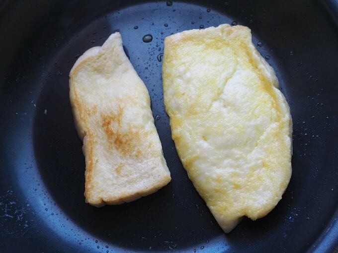 フライパンで焼く