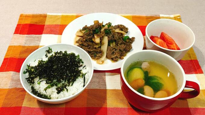 プルコギや海苔フレークなど