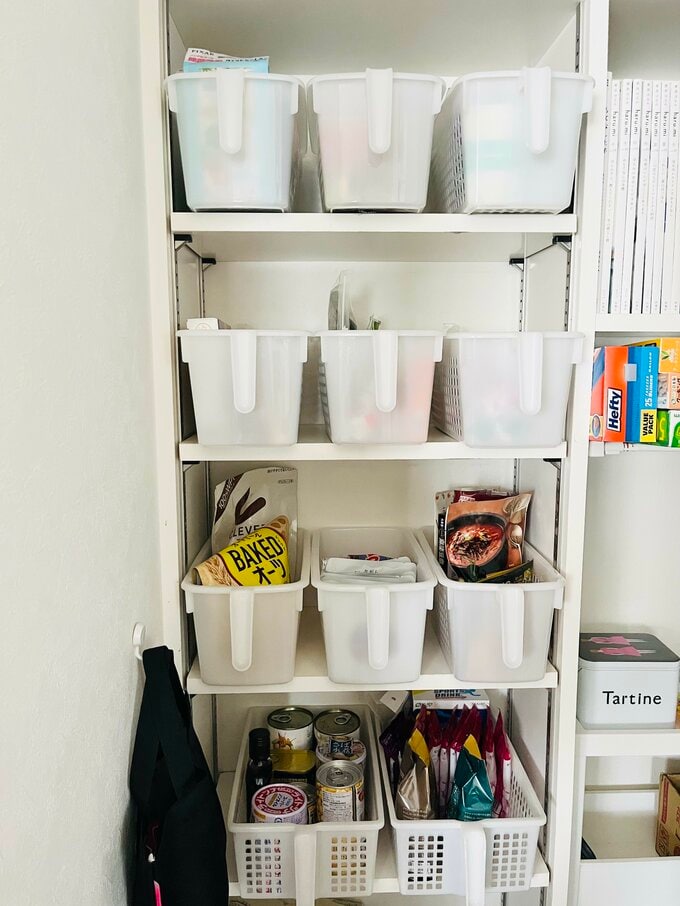 一時的に置くものの収納