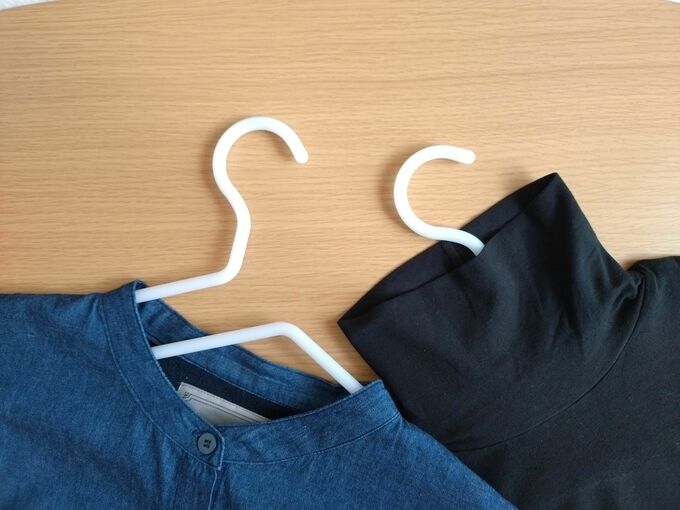 無印 洗濯用ハンガー 綿シャツ