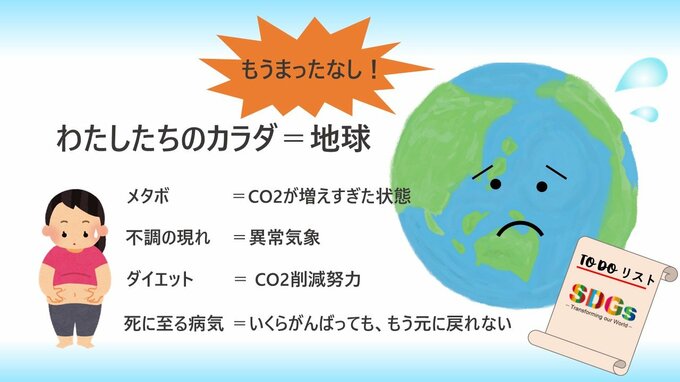 体と地球の類似性