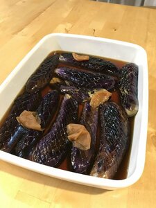 ナスの煮びたし