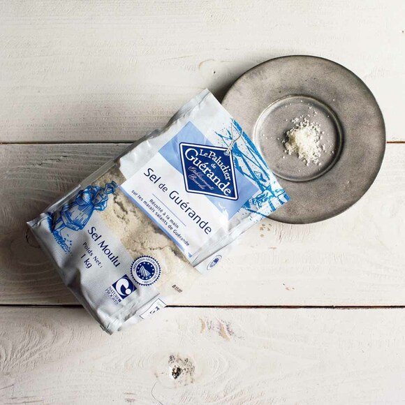 素材の味を引き立てるゲランド島の塩