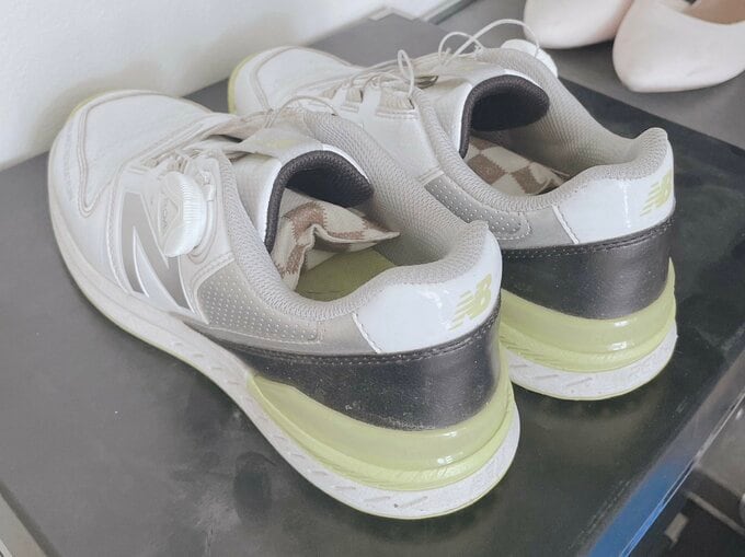 靴の中に脱臭剤