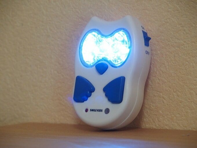 旭電機化成スマイルキッズ ふくろう型停電灯 ATD‐100