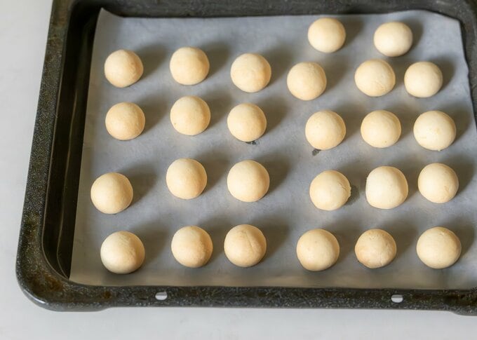 スノーボールクッキーの作り方