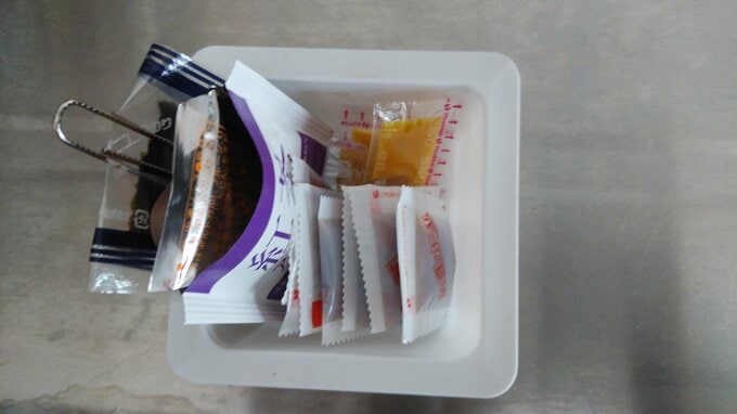 しょうゆ入り小袋