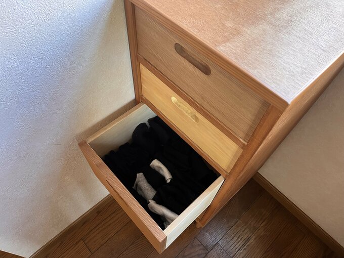 靴下の収納