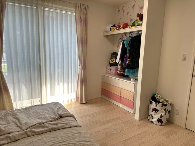 子ども部屋のクローゼット