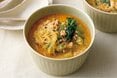 ピリ辛味で体ポカポカ「ゴマみそ豆乳坦々スープ」レシピ。風邪予防と冷え解消にも