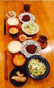 残ったハンバーグのタネでもう1品~調味料も使いきる!~