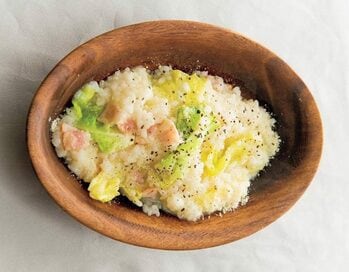 山本ゆりさん考案！レンチンで完成する絶品リゾット