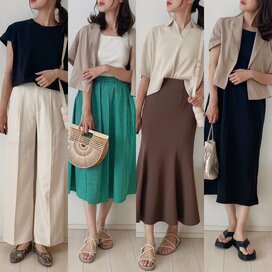 40代、30代にGUを。8アイテムで10日間の着まわしコーデ