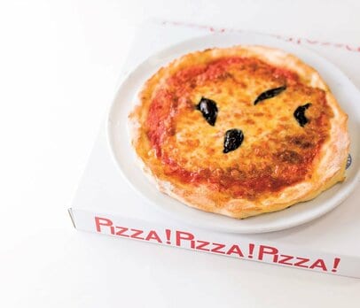 チーズがとろ~りとろけるピザ