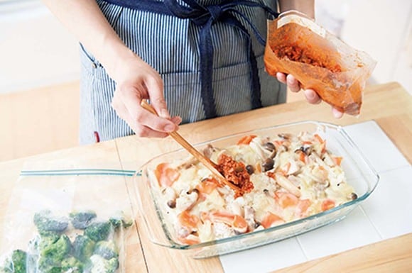 ボリューム満点のドリア