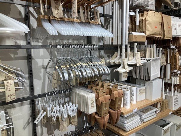 無印良品の売り場