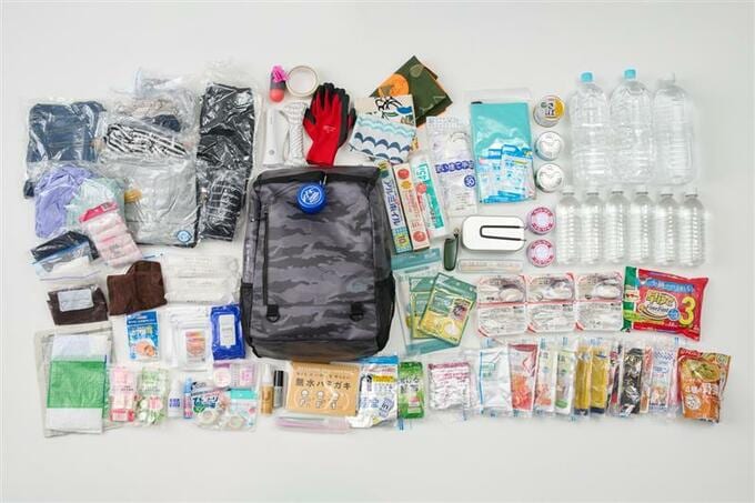 辻さんの防災リュックの中身