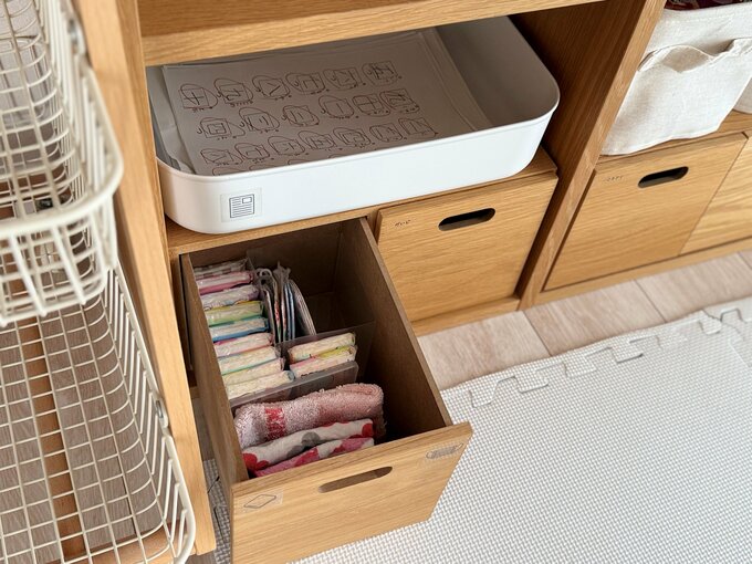 つうさん学用品収納