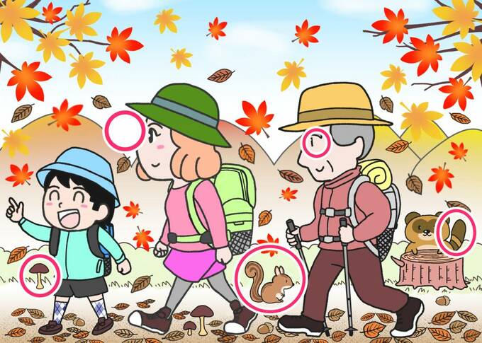 登山間違い探し答え