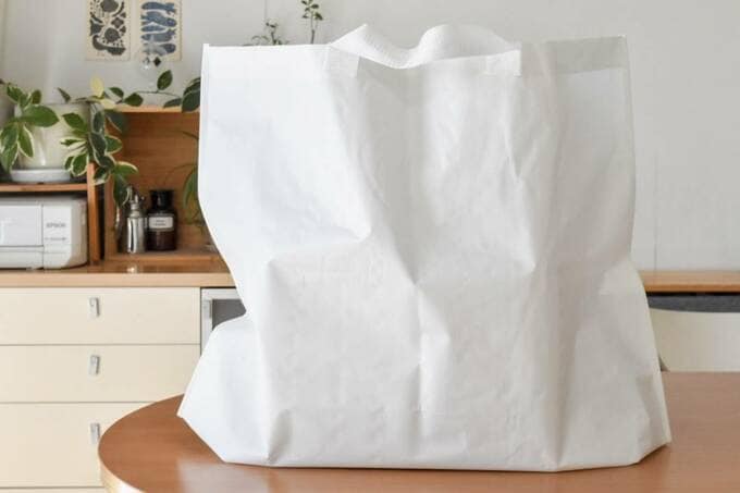 ものが入ったバッグ