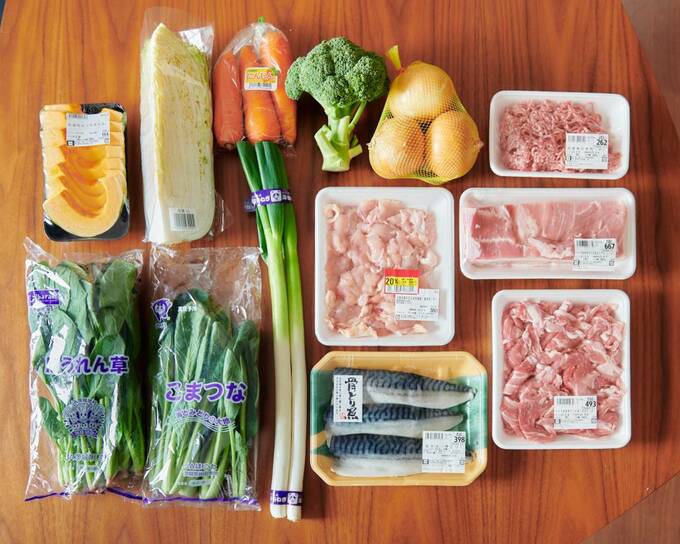 コマツナやネギなど