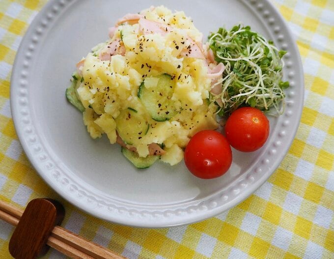 お皿に盛りつけ