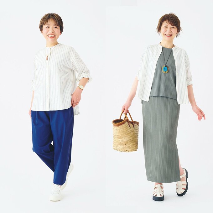 ユニクロのリネンシャツ