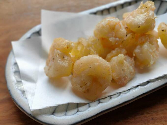 エビの揚げ物