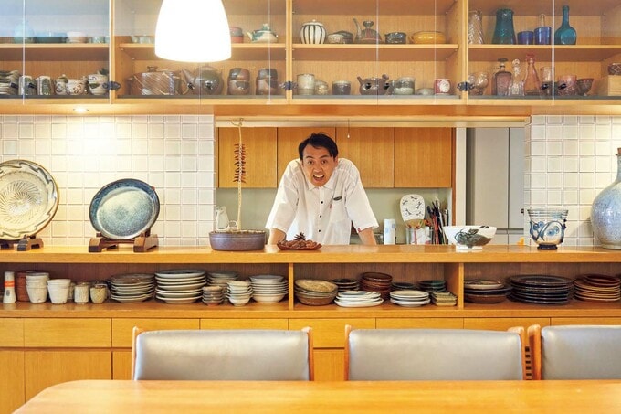 造作のキッチン