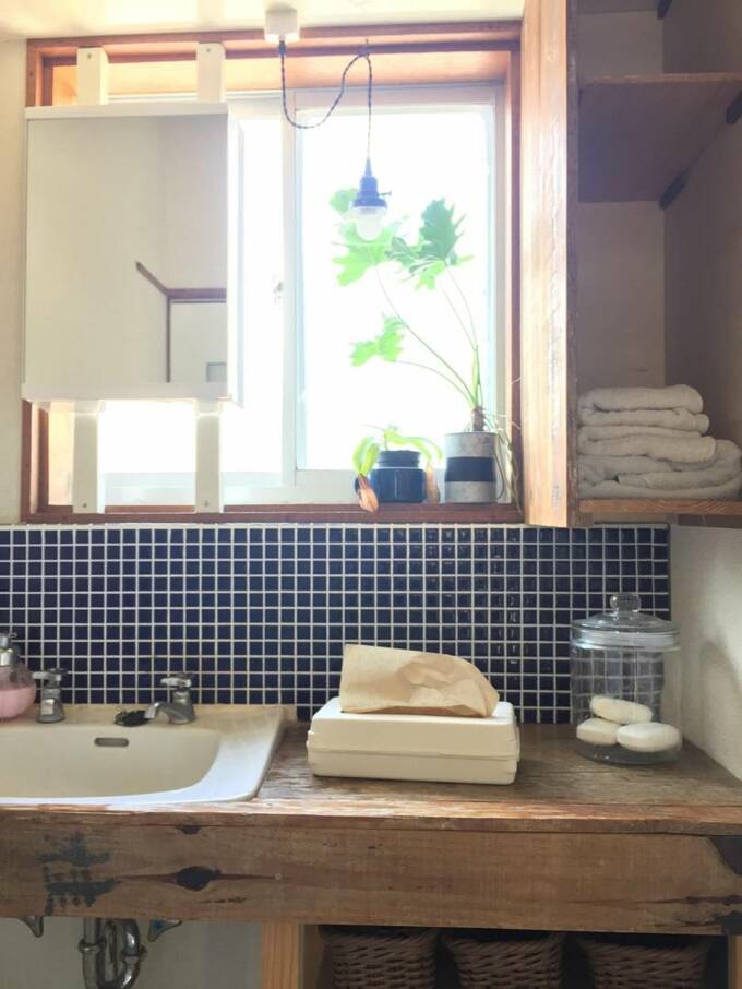 水回りのグッズは来客用のペーパータオルと入れ替えるだけ!