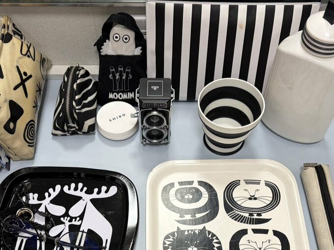 お気に入りの白黒グッズ