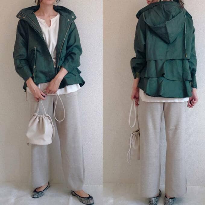 マウンテンパーカとも相性バッチリ!