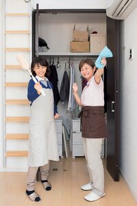 クローゼットの掃除