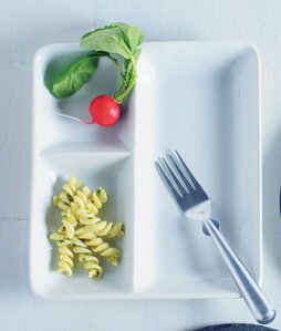 仕切りつきプレート