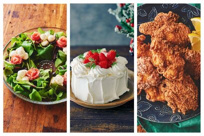 クリスマスの「殿堂入りごちそう」レシピ3つ。レンチンでできる簡単ケーキも