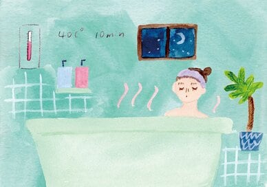 毎日入浴すると心疾患や脳卒中のリスクが減る。「40℃の風呂に10分」がコツ