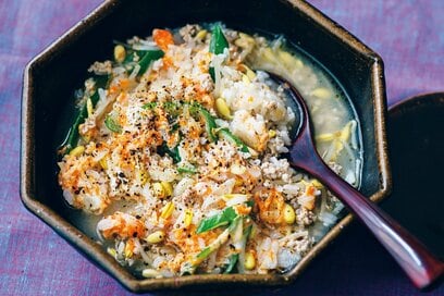 豚ひきで節約＆減塩レシピ。体にも財布にもやさしい、うま味たっぷり「クッパ」