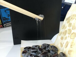 まだ練ってないのに伸びる