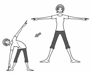 体をゆする訓練