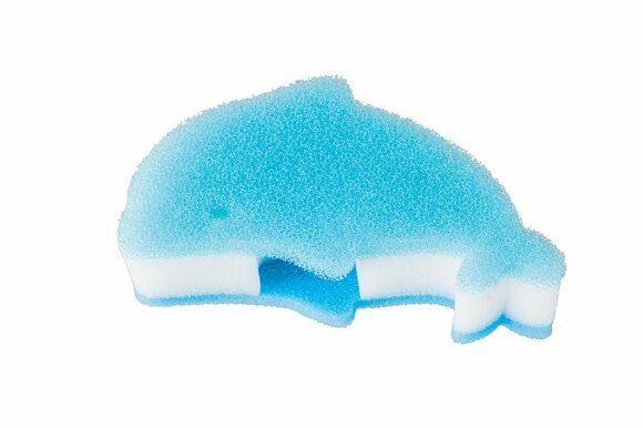 洗剤の上に収納できるキッチンスポンジ